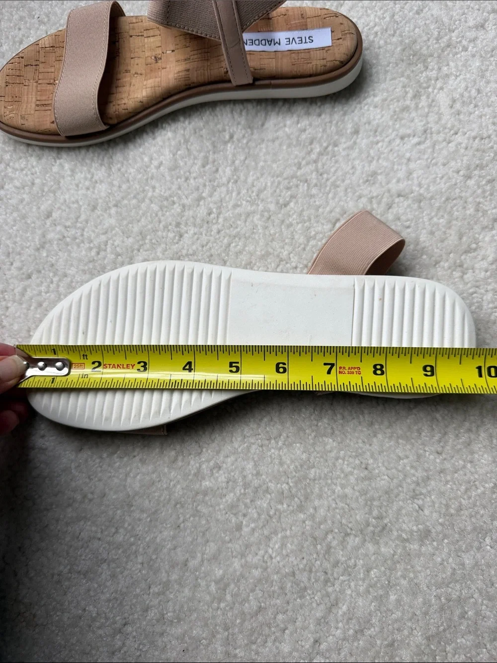 Steve Madden flat sandals-6.5